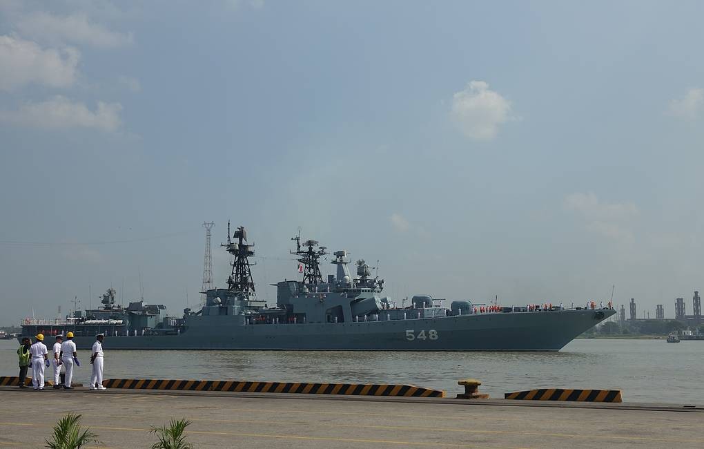 Sau gần nửa thế kỷ, tàu chiến Nga lần đầu cập cảng Bangladesh