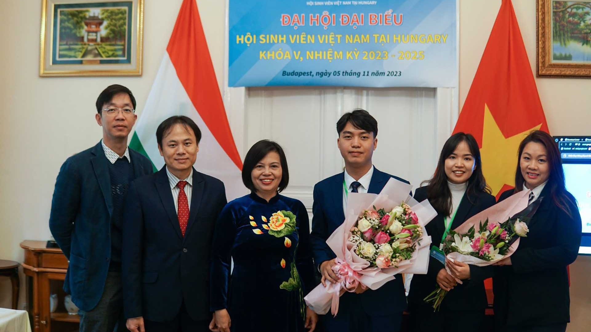 Hội sinh viên Việt Nam tại Hungary tổ chức Đại hội lần thứ V, nhiệm kỳ 2023-2025