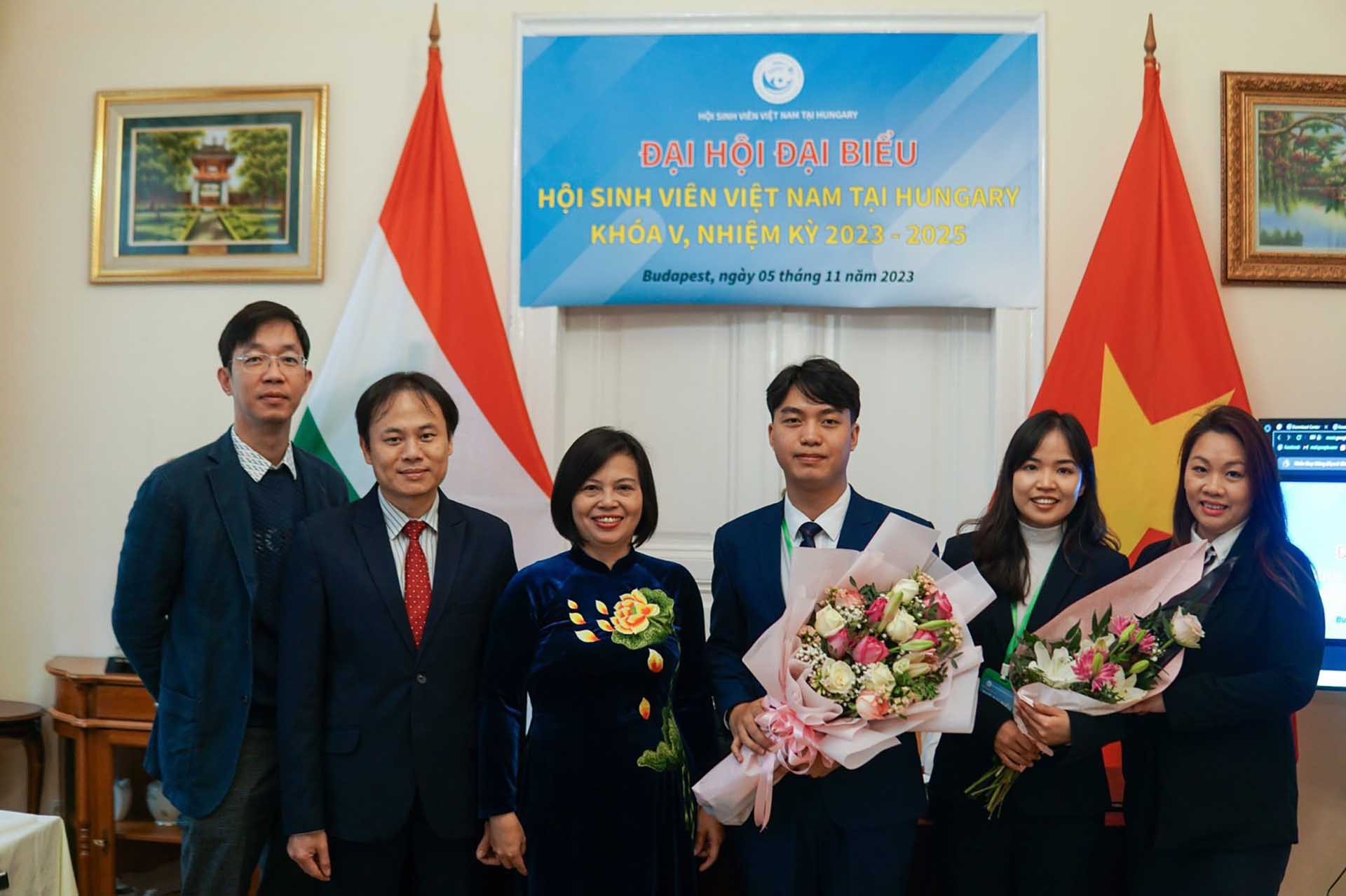 Hội sinh viên Việt Nam tại Hungary tổi chức Đại hội lần thứ V, nhiệm kỳ 2023-2025