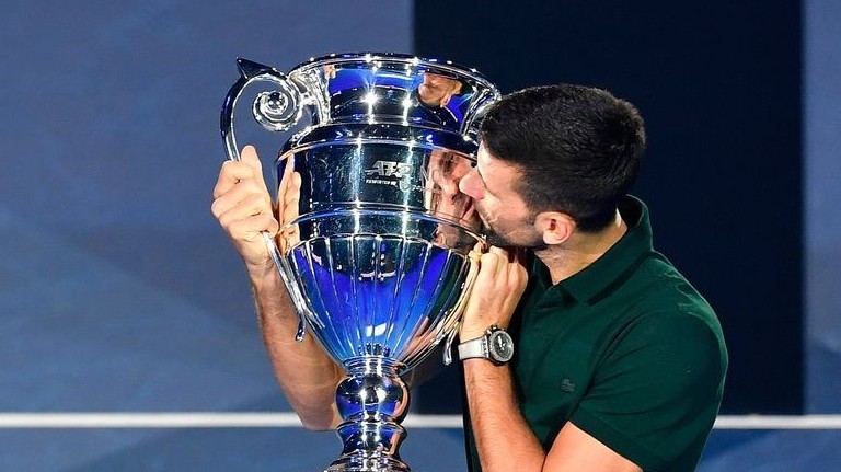 Tay vợt số một thế giới năm 2023 Novak Djokovic tiếp tục khẳng định tham vọng ở ATP Finals 2023