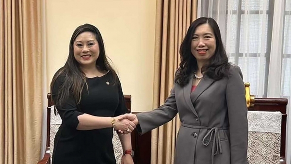 Deputy FM receives US Commodity Futures Trading Commission Caroline Pham