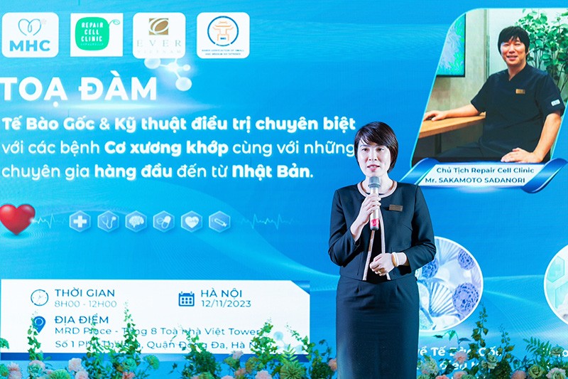 Bà Ngô Mai - Tổng giám đốc EVER Việt Nam chia sẻ.