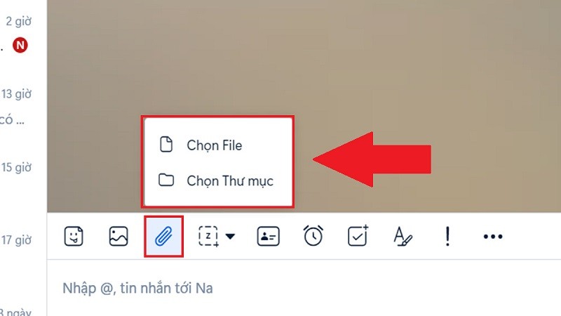 Hướng dẫn gửi file Word qua Zalo trên điện thoại và máy tính