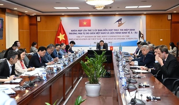 5th session of Joint Committee on implementation of EAEU-Vietnam FTA convenes in Hanoi