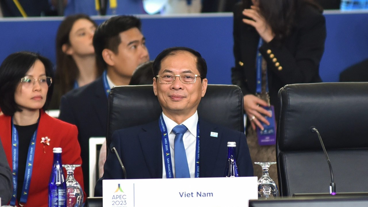 APEC 2023: Bộ trưởng Ngoại giao Bùi Thanh Sơn đề xuất ba ưu tiên hợp tác tại Hội nghị liên Bộ trưởng Ngoại giao - Kinh tế