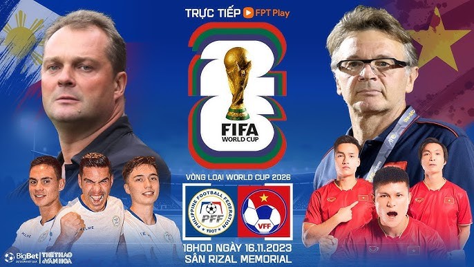 Nhận định, soi kèo đội tuyển Philippines vs đội tuyển Việt Nam, 18h00 ngày 16/11 - vòng loại World Cup 2026 Nhận định, soi kèo đội tuyển Philippines vs đội tuyển Việt Nam, 18h00 ngày 16/11 - vòng loại World Cup 2026