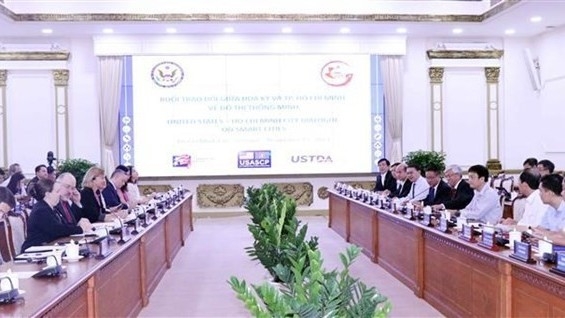 HCM City, US partners promote cooperation in smart urban development