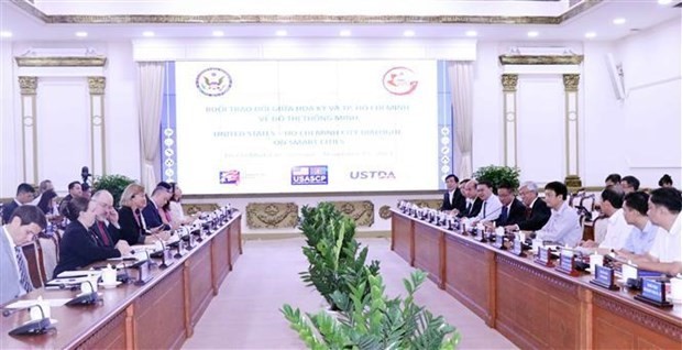 HCM City, US partners promote cooperation in smart urban development