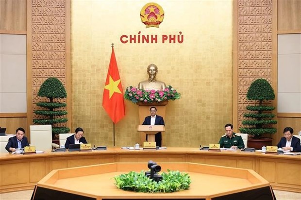 Prime Minister Pham Minh Chinh chairs Government Meeting on law-building