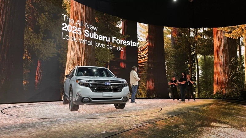 Subaru Forester 2025 với động cơ Hybrid là điểm nhấn.