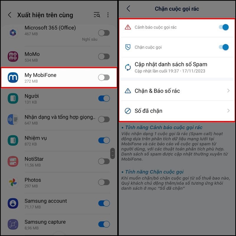 Cách chặn cuộc gọi rác trên My MobiFone siêu đơn giản