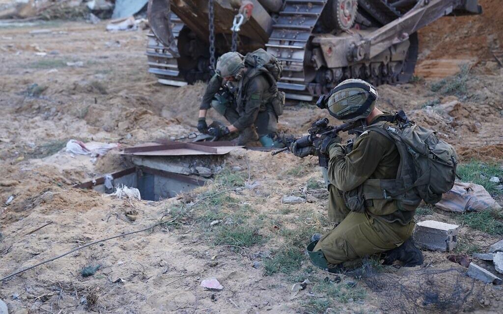 Lực lượng quân đội Israel tăng cường áp sát các căn cứ của Hamas trên khắp Gaza. (Nguồn: The Times of Israel)