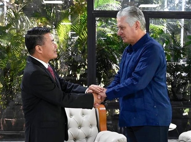 Vietnam-Cuba relations to thrive further for mutual development: Cuban leader