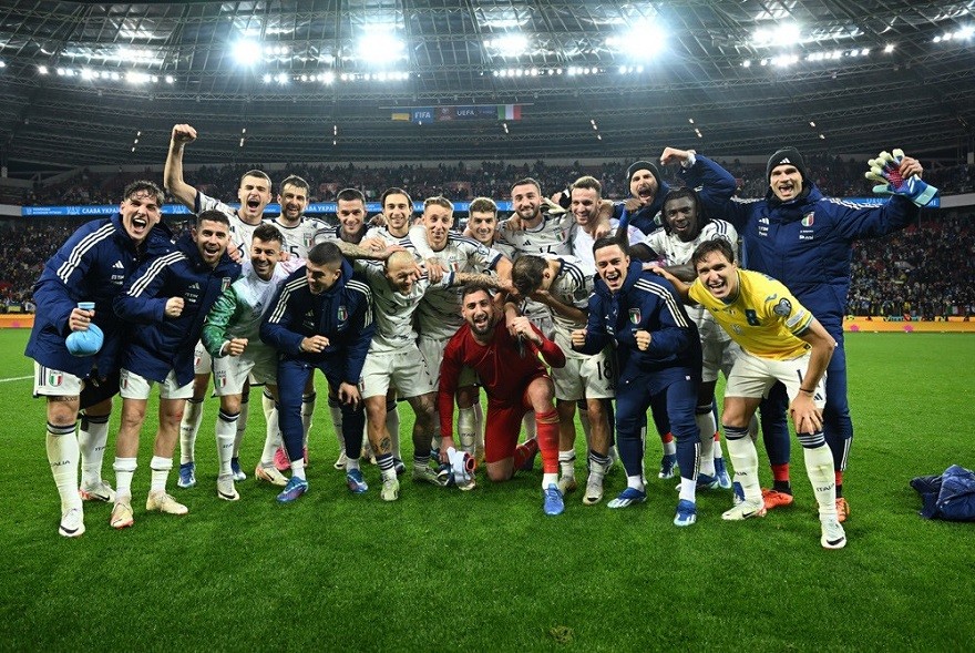 Vòng loại EURO 2024: Hình ảnh đội tuyển Italy