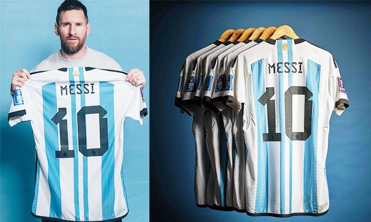 World Cup 2022: Bán đấu giá 6 chiếc áo thi đấu của Messi, quyên góp quỹ giúp trẻ em mắc bệnh hiếm gặp