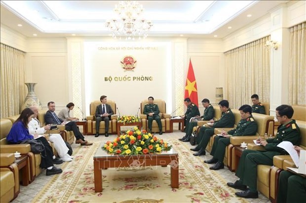 Minister welcomes Ambassador, applauding outcomes of defence cooperation with EU