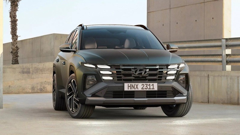 Hyundai Tucson 2025 chính thức lộ diện với nhiều điểm mới