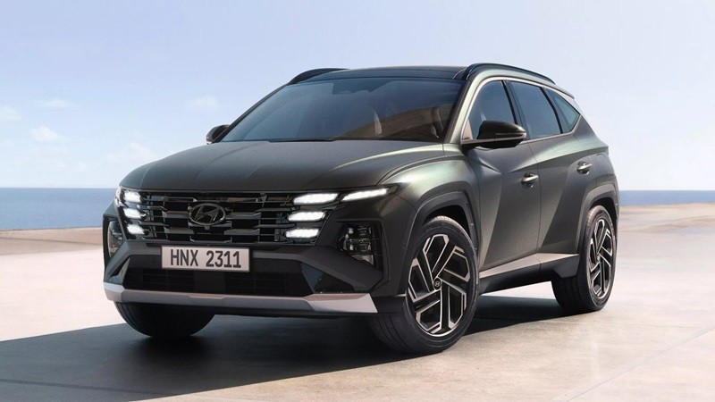 Hyundai Tucson 2025 chính thức lộ diện với nhiều điểm mới