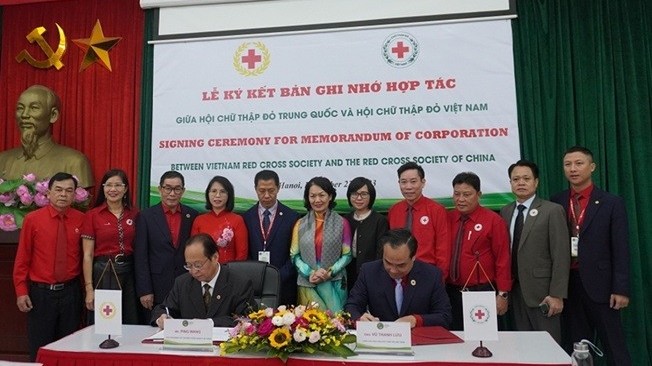 Hội Chữ thập đỏ Việt Nam-Trung Quốc đẩy mạnh các hoạt động hợp tác