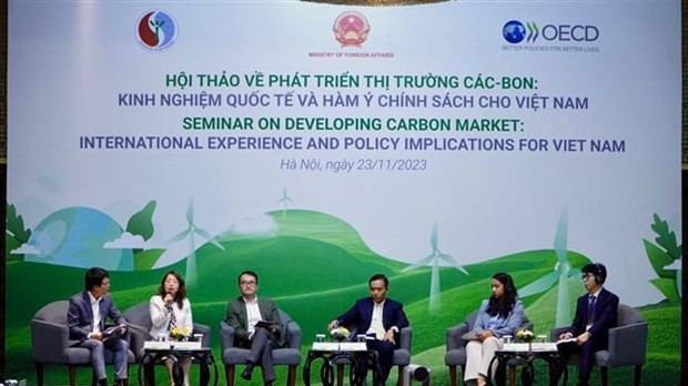 Seminar on developing carbon market in Vietnam: International recommendations