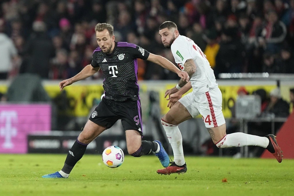 Harry Kane tỏa sáng rực rỡ cho Bayern Munich ngay trong mùa giải đầu tiên khoác áo (Nguồn: AP).