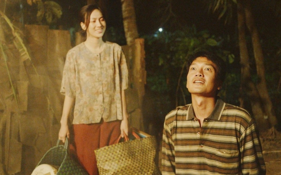 Diễn viên Phương Anh Đào và Quang Tuấn trong phim 'Tro tàn rực rỡ'. (Nguồn: Dân trí)