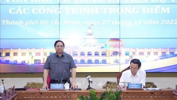 PM Pham Minh Chinh asks for more favourable policies to push up Ho Chi Minh City’s development