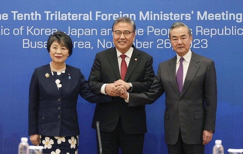 Hàn-Trung-Nhật nhất trí khôi phục và bình thường hóa hợp tác ba bên. (Nguồn: Kyodo)
