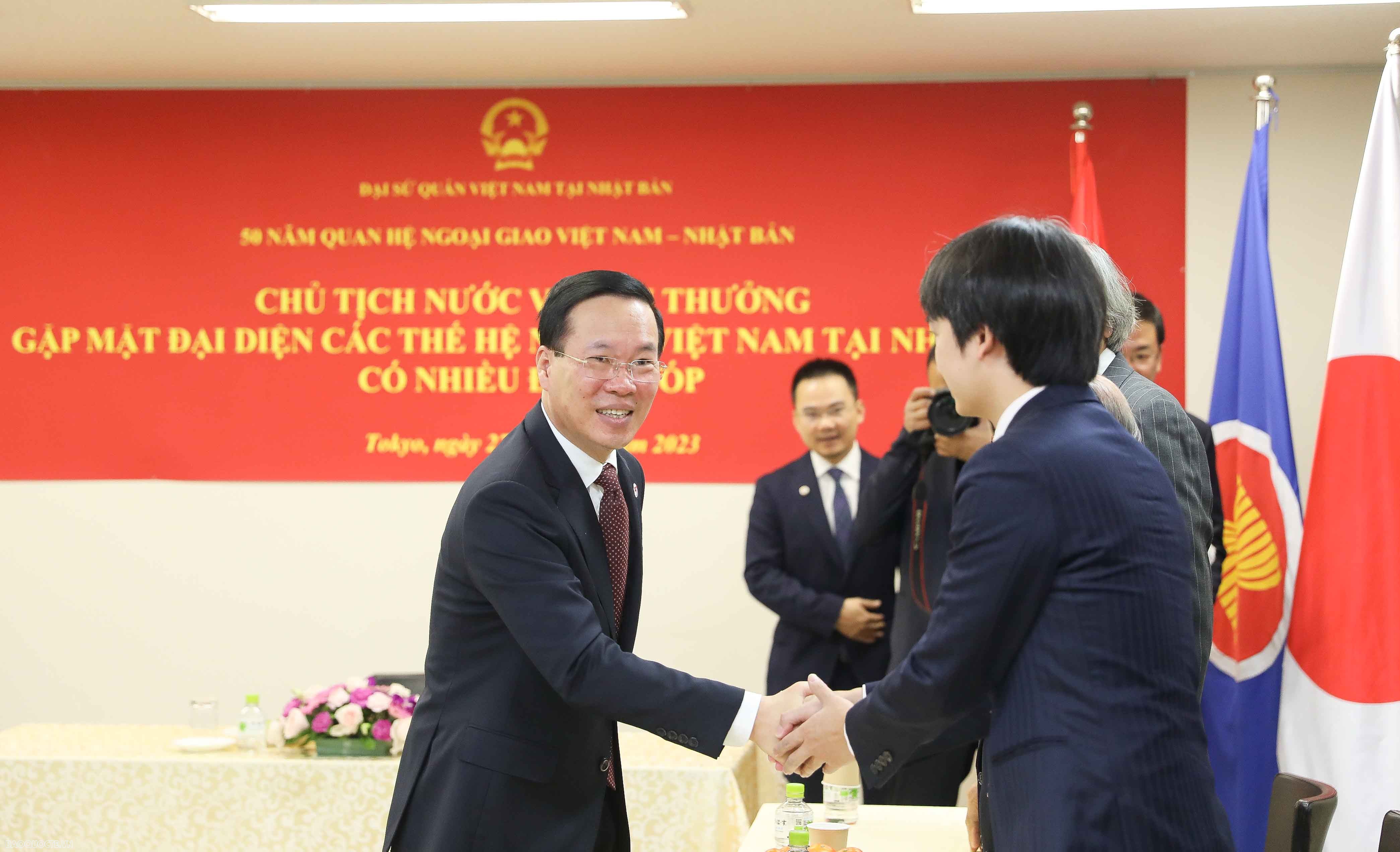 Chủ tịch nước: Khẳng định năng lực, trình độ, phẩm chất người Việt tại Nhật là nền tảng vững chắc cho quan hệ song phương