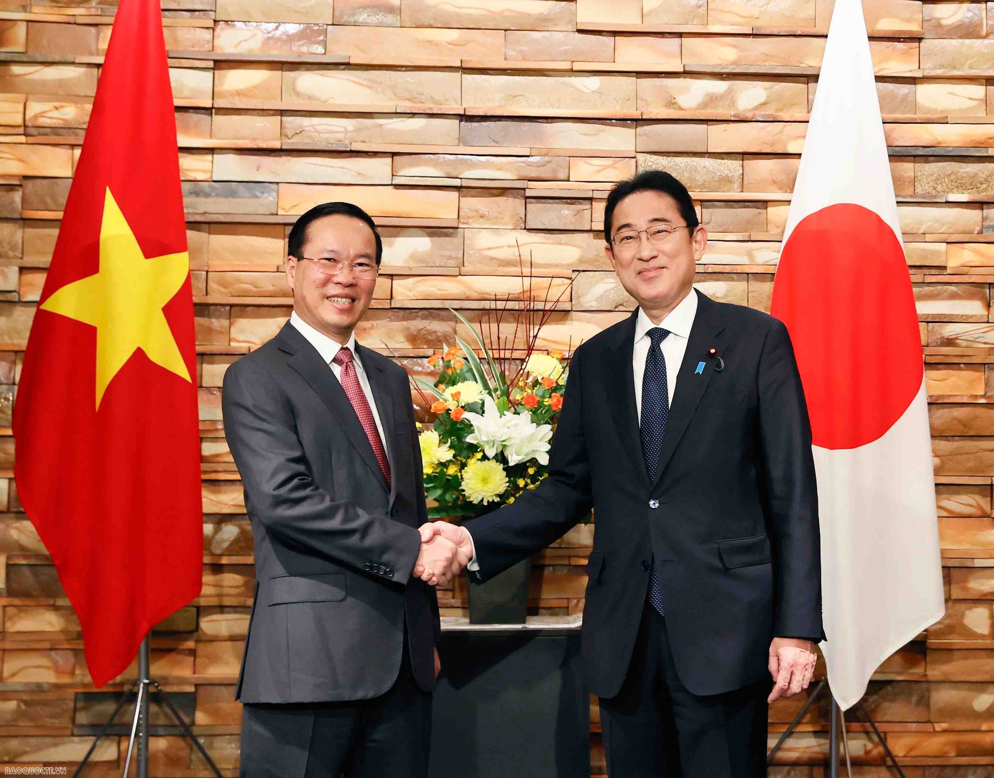 President Vo Van Thuong holds talks with Japanese Prime Minister Kishida Fumio