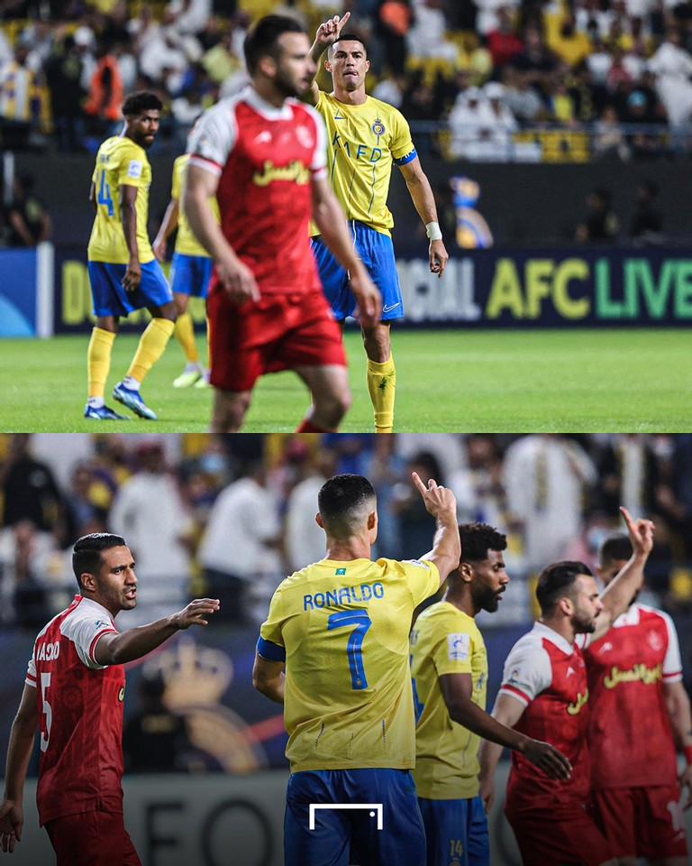 Hành động của Ronaldo nhận sự tán dương của các cầu thủ Persepolis và trọng tài lắng nghe ý kiến của anh. Sau khi trao đổi với tổ VAR, trọng tài quyết định hủy quả đá phạt đền cho Al Nassr.