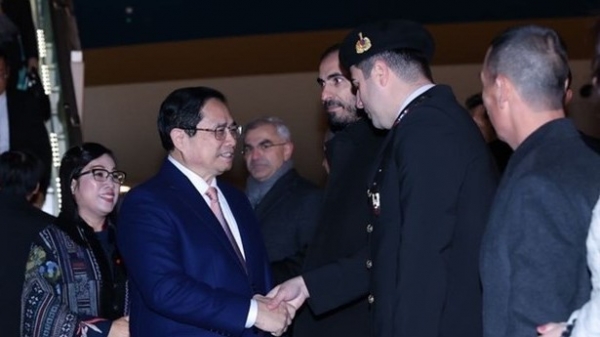Prime Minister Pham Minh Chinh arrives in Ankara, starting official visit to Türkiye