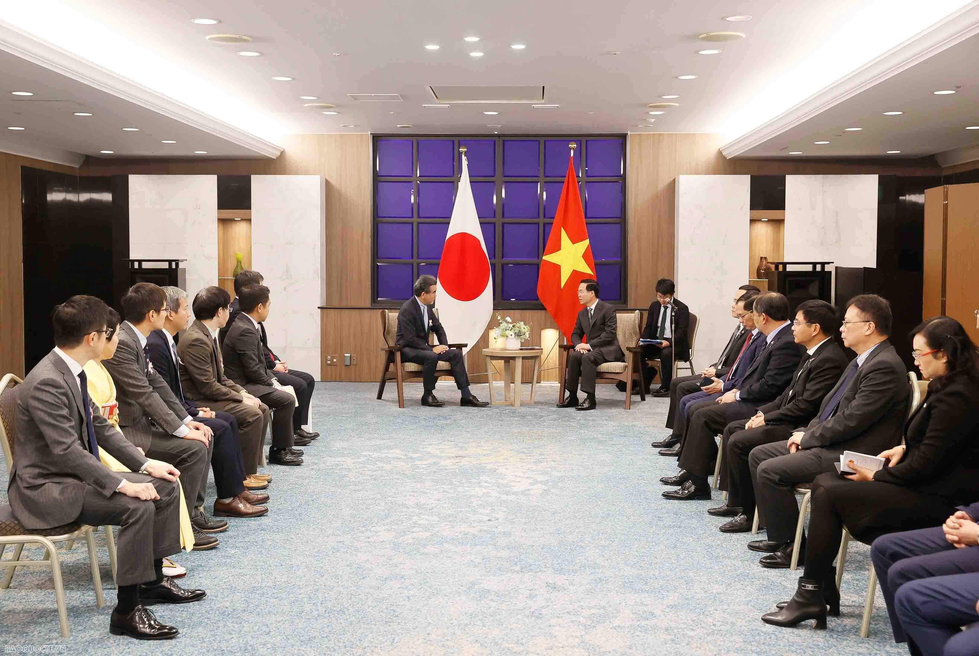 President Vo Van Thuong calls for more support from Japan-based specialists' association for Vietnam