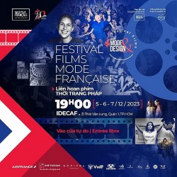 Chương trình 'Liên hoan phim thời trang Pháp' tại TP. Hồ Chí Minh