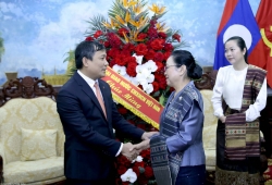 Lãnh đạo Bộ Ngoại giao chúc mừng 48 năm Quốc khánh nước CHDCND Lào