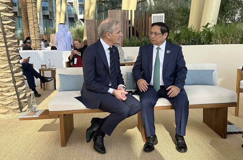 Thủ tướng Phạm Minh Chính bắt đầu các hoạt động tại Hội nghị thượng đỉnh Hành động khí hậu thế giới thuộc COP28