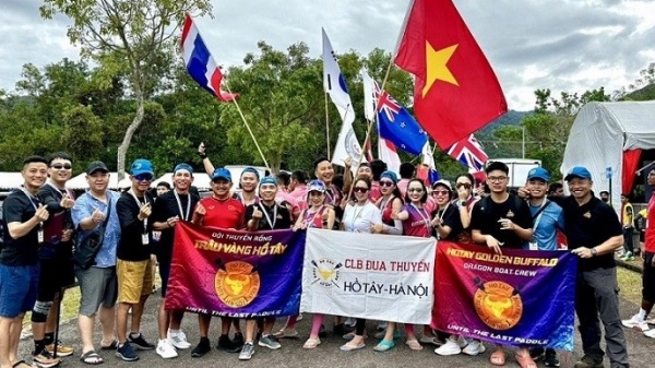 西湖金水牛龍舟隊亮相馬來西亞檳城國際龍舟節