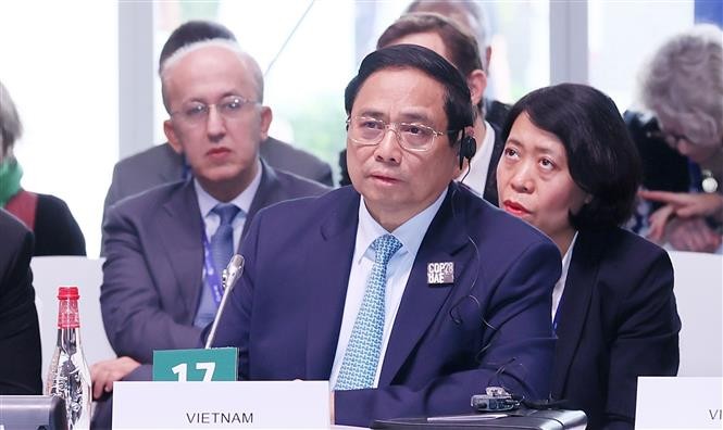 COP28: Thủ tướng Phạm Minh Chính dự và phát biểu tại Tọa đàm 'Đẩy nhanh chuyển đổi điện than'