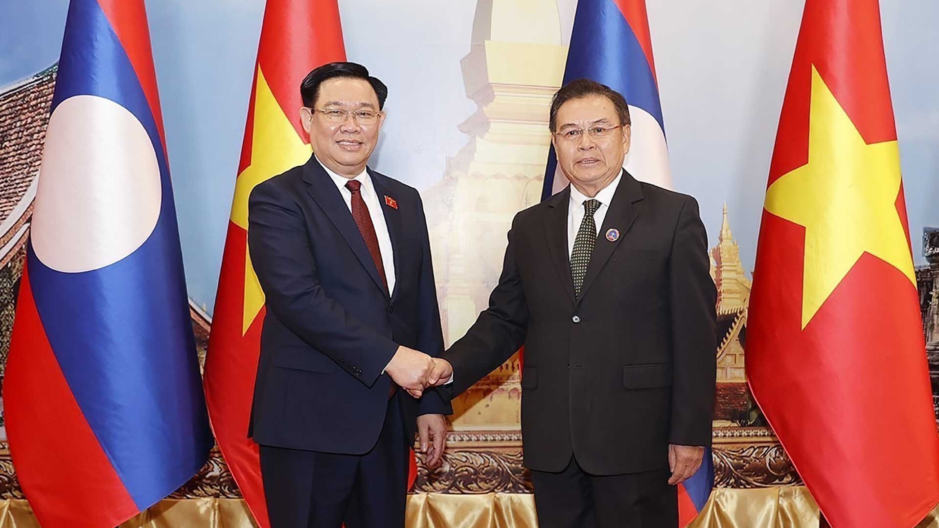 Quốc hội Việt Nam-Lào cần xây dựng thể chế, pháp luật để cùng nhau tạo đột phá cho hợp tác kinh tế-thương mại