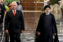 Chủ tịch Cuba đầu tiên tới thăm Iran sau 22 năm