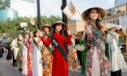 Hoa hậu Trái đất 2023: Hơn 80 thí sinh các nước diện áo dài diễu hành, tham gia Tuần lễ Du lịch TP. Hồ Chí MInh