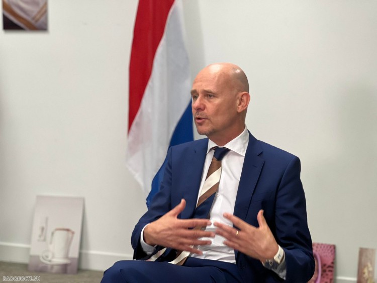 Dutch Ambassador to Vietnam Kees Van Baar. (Photo: Thu Trang)