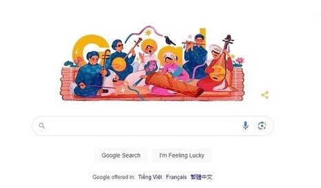 Nghệ thuật đờn ca tài tử Nam Bộ được vinh danh trên trang chủ Google