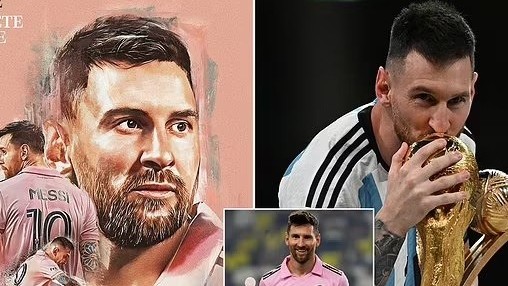 Tạp chí Time bình chọn Lionel Messi là vận động viên xuất sắc nhất năm 2023