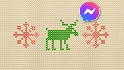 Hướng dẫn đổi chủ đề Noel trên Messenger siêu đẹp mắt