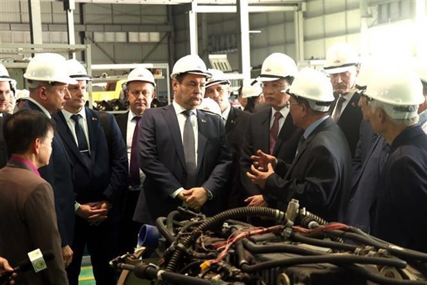 Belarusian Prime Minister visits Hung Yen