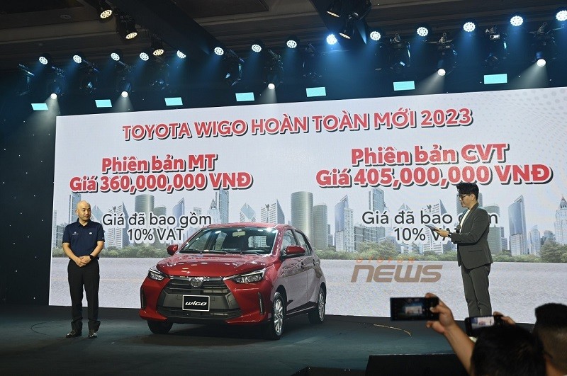 Toyota Wigo 2023 hiện là mẫu xe bán chạy thứ hai phân khúc hạng A cỡ nhỏ.