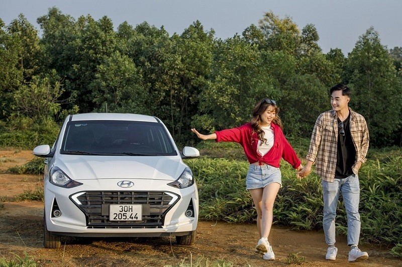 Hyundai Grand i10 là một trong 5 mẫu ô tô giá rẻ nhất thị trường Việt Nam hiện tại.