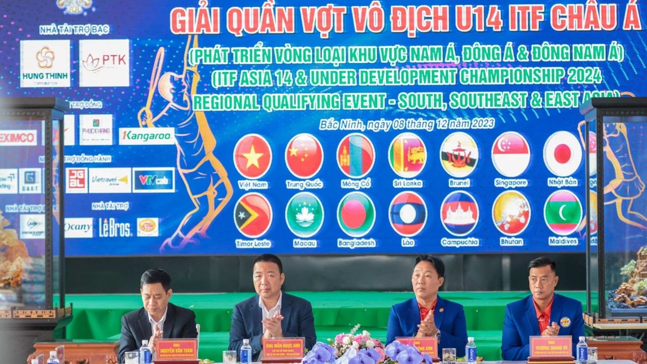 Cụm sân quần vợt lớn nhất Việt Nam sẵn sàng cho 2 giải đấu quốc tế lớn