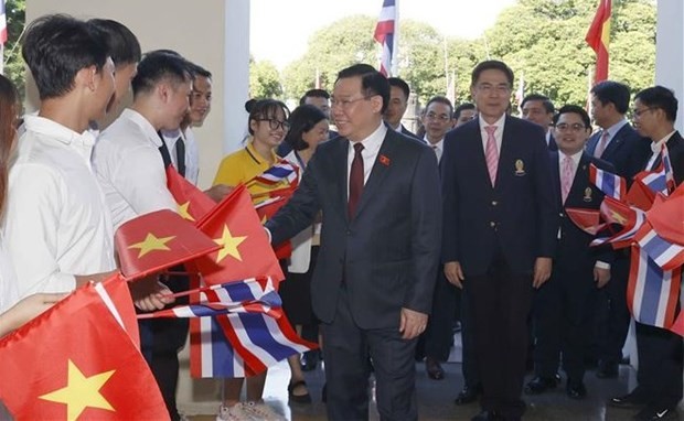 NA Chairman Vuong Dinh Hue delivers keynote speech at Thailand’s Chulalongkorn University